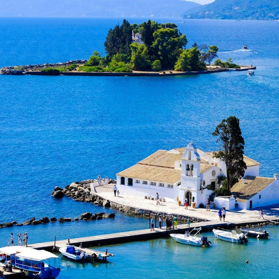 Spiros Corfu Apartment Kanálion エクステリア 写真
